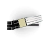 Drzwi zewnętrzne aluminiowe 90 mm RC2 z czarną ościeżnicą i okuciami na wymiar Premium Alu P90 energooszczędne bez szyby antracyt ral 7016 M20