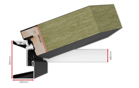 Drzwi klatkowe wejściowe do mieszkania w bloku antywłamaniowe RC3 z ościeżnicą 68mm stalowe akustyczne i wygłuszające 44 dB dymoszczelne orzech M00