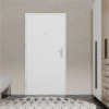 Drzwi wewnątrzklatkowe antywłamaniowe z Certyfikatem w klasie RC3 68mm stalowe akustyczne 44 dB dymoszczelne białe M00