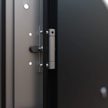 Drzwi wewnątrzklatkowe antywłamaniowe z Certyfikatem w klasie RC3 68 mm stalowe akustyczne 44 dB dymoszczelne białe M00