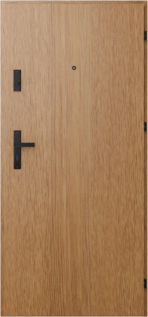 Drzwi wewnątrzklatkowe antywłamaniowe RC3 z Certyfikatem akustyczne wyciszające 47 dB 55 mm stalowe gładkie z klamką czarną winchester G00