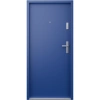 Drzwi przeciwpożarowe EI30 wewnątrzklatkowe dymoszczelne Sa S200 antywłamaniowe RC3 akustyczne 42 dB 55 mm stalowe gładkie niebieskie G00