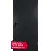 Drzwi techniczne rozmiar 100 1020 x 2010 mm 41 mm Ud= 1,9 W/m2K do pomieszczeń gospodarczych piwnicy garażu komórki WC boczne tylne z klamką antracyt