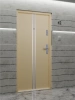 Drzwi wewnątrzklatkowe akustyczne wyciszające 42 dB antywłamaniowe RC2 55 mm stalowe beżowe A7