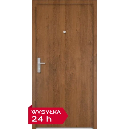 Drzwi wewnątrzklatkowe akustyczne 44 dB z Certyfikatem wyciszające stalowe antywłamaniowe RC3 68 mm dymoszczelne winchester M00