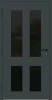 Drzwi zewnętrzne wejściowe domu aluminiowe na wymiar 90mm RC2 pochwyt/antaba Premium KOBBE energooszczędne RAL na zamówienie antracyt ral 7016 M29