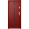 Drzwi wewnątrzklatkowe akustyczne wyciszające 42 dB antywłamaniowe RC2 55 mm stalowe czerwone A7