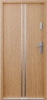Drzwi wewnątrzklatkowe akustyczne wyciszające 47 dB antywłamaniowe RC3 55 mm stalowe z klamką inox srebrną i aplikacjami winchester A7