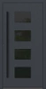 Drzwi zewnętrzne wejściowe domu aluminiowe na wymiar 90mm RC2 pochwyt/antaba Premium KOBBE energooszczędne RAL na zamówienie antracyt db703 M311