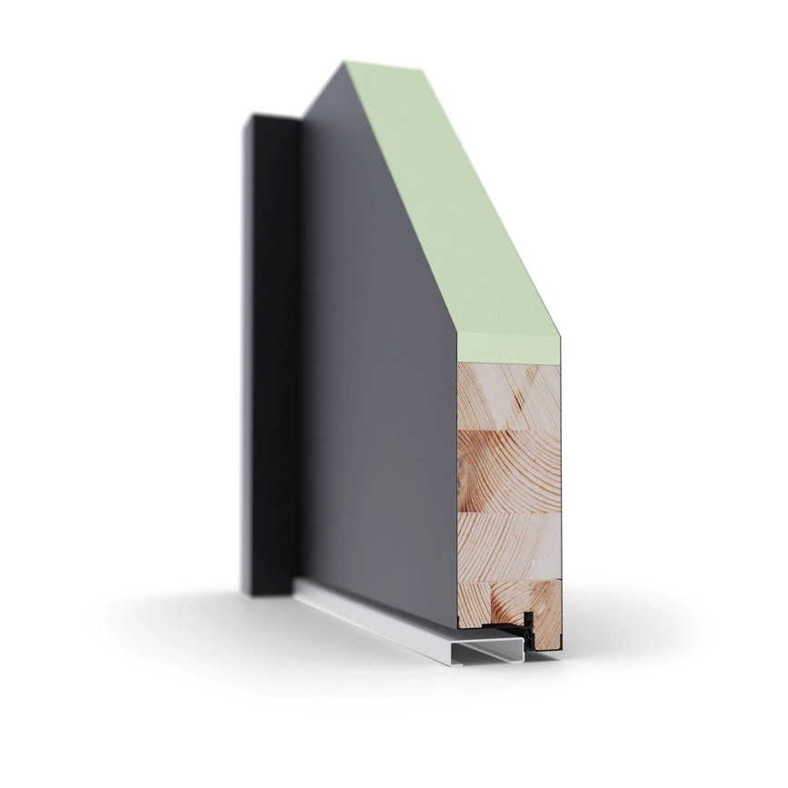 Drzwi wewnątrzklatkowe antywłamaniowe z Certyfikatem w klasie RC3 68mm stalowe akustyczne 44 dB dymoszczelne orzech M02