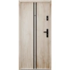 Drzwi wewnątrzklatkowe akustyczne wyciszające 42 dB antywłamaniowe RC2 55 mm stalowe dąb turner A7