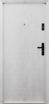 Ekonomiczne drzwi wewnątrzklatkowe wejściowe do mieszkania z klatki schodowej 55 mm stalowe beton T34