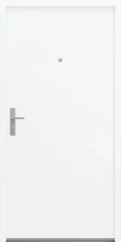 Drzwi wewnątrzklatkowe antywłamaniowe z Certyfikatem w klasie RC3 68mm stalowe akustyczne 44 dB dymoszczelne białe M00