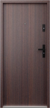 Drzwi przeciwpożarowe EI30 wewnątrzklatkowe dymoszczelne Sa S200 antywłamaniowe RC3 akustyczne 42 dB 55 mm stalowe gładkie mahoń G00