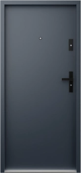 Drzwi wewnątrzklatkowe akustyczne wyciszające 42 dB antywłamaniowe RC2 55 mm stalowe antracyt db703 G00
