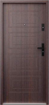 Drzwi przeciwpożarowe EI30 wewnątrzklatkowe dymoszczelne Sa S200 antywłamaniowe RC3 akustyczne 42 dB 55 mm stalowe mahoń T34