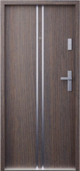 Drzwi wewnątrzklatkowe akustyczne wyciszające 42 dB antywłamaniowe RC2 55 mm stalowe dąb bagienny A7